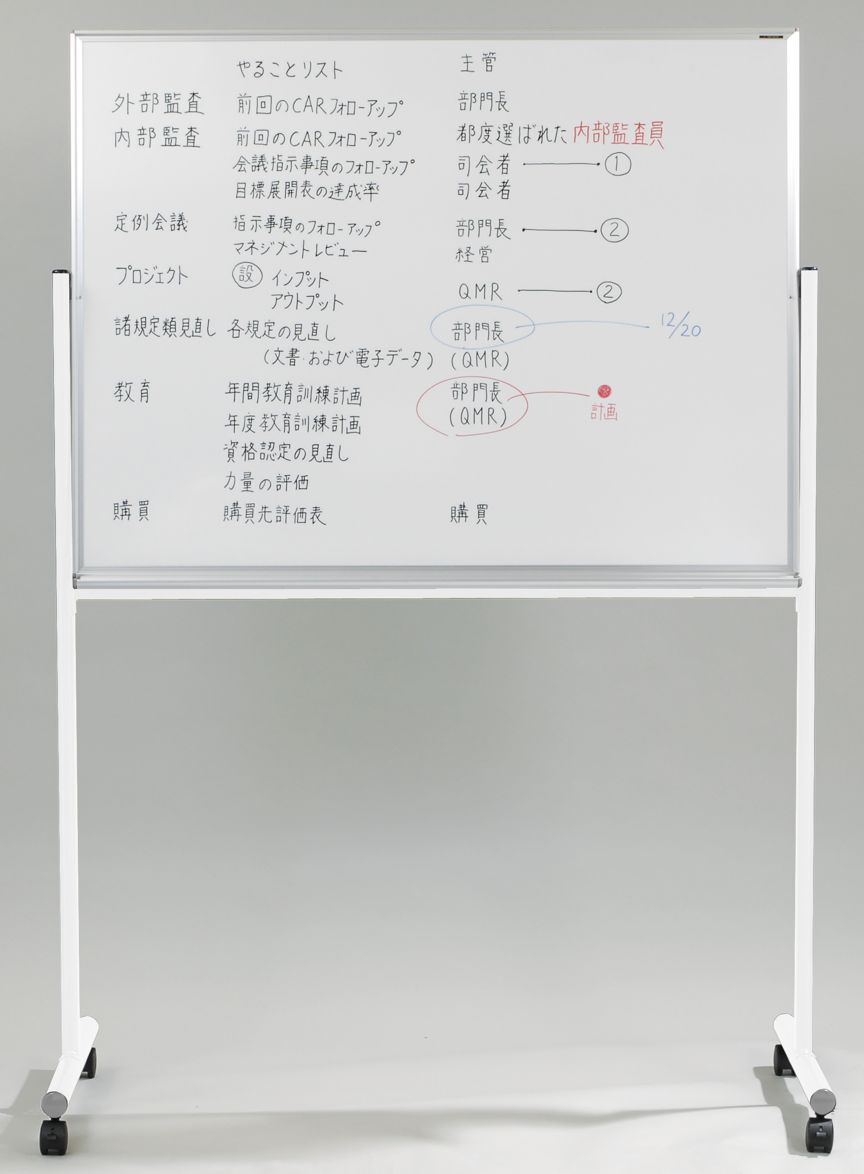 文具関連 MAJIシリーズの無地ホワイトボード